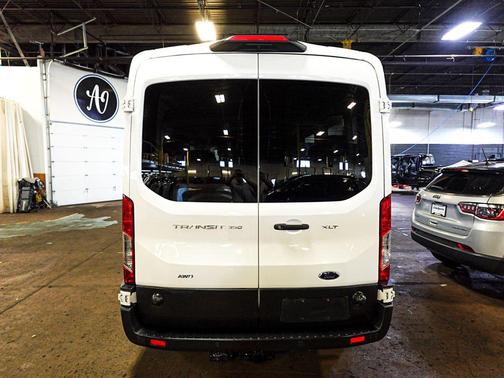 Oxford White 2024 Ford Transit-350 XLT