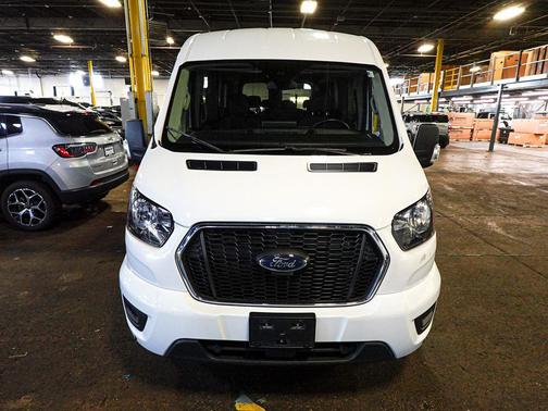 Oxford White 2024 Ford Transit-350 XLT