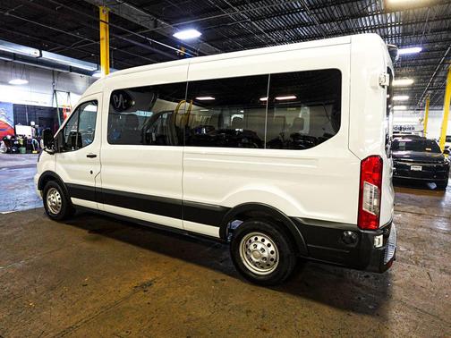 Oxford White 2024 Ford Transit-350 XLT