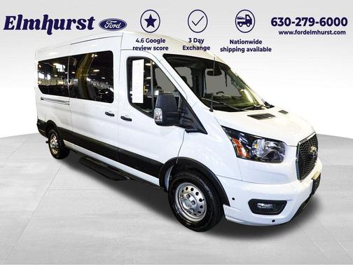 Oxford White 2024 Ford Transit-350 XLT