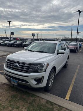 Star White Metallic Tri-Coat 2020 Ford Expedition Max Limited