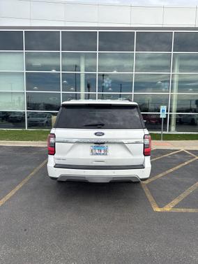 Star White Metallic Tri-Coat 2020 Ford Expedition Max Limited