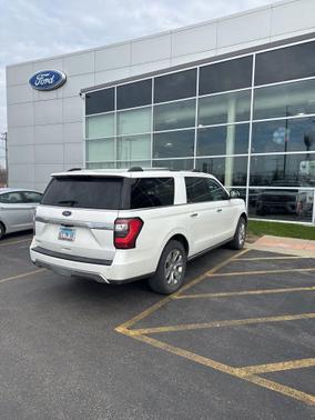 Star White Metallic Tri-Coat 2020 Ford Expedition Max Limited