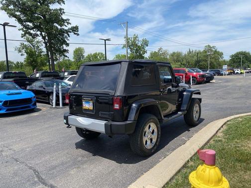 Black Clearcoat 2015 Jeep Wrangler Sahara