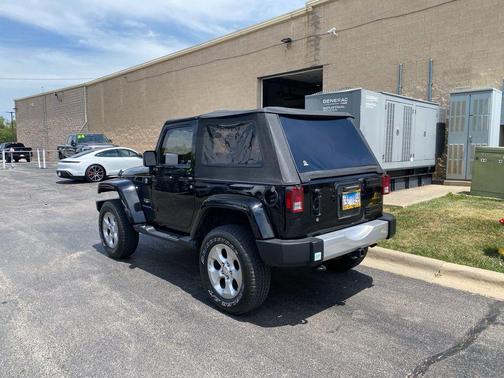 Black Clearcoat 2015 Jeep Wrangler Sahara