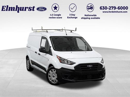 Frozen White 2022 Ford Transit Connect XL Cargo Van