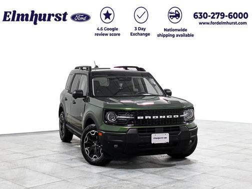 Green Metallic 2025 Ford Bronco Sport Outer Banks