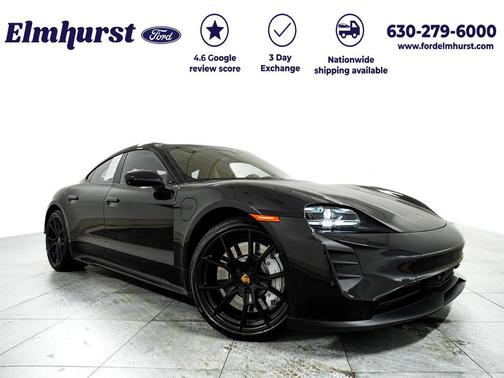 Black 2023 Porsche Taycan GTS