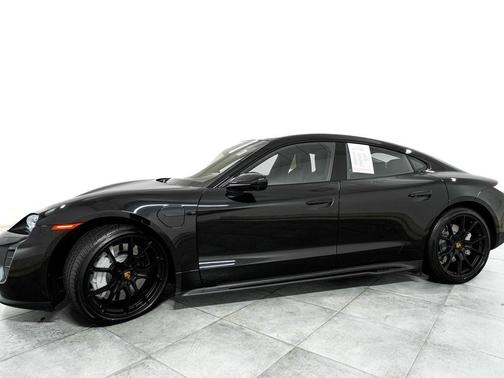 Black 2023 Porsche Taycan GTS