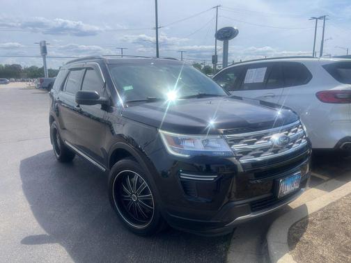 Shadow Black 2018 Ford Explorer XLT