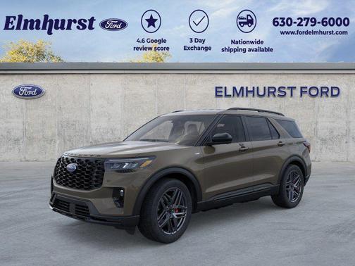 Marsh Gray 2026 Ford Explorer ST-Line