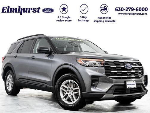 Gray Metallic 2026 Ford Explorer Active