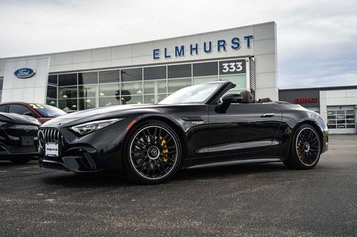 Obsidian Black 2022 Mercedes-Benz AMG SL 55 Base