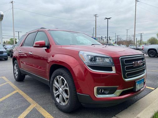 Crystal Red Tintcoat 2014 GMC Acadia SLT-2