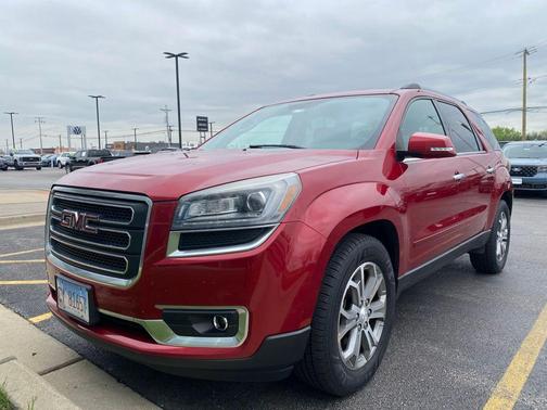 Crystal Red Tintcoat 2014 GMC Acadia SLT-2