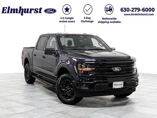 Blue 2025 Ford F-150 XLT