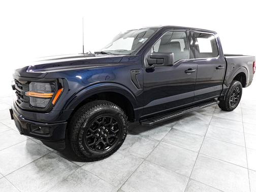 Blue 2025 Ford F-150 XLT