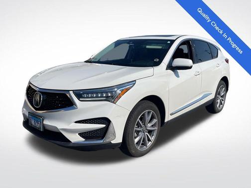 Platinum White Pearl 2020 Acura RDX Technology Package