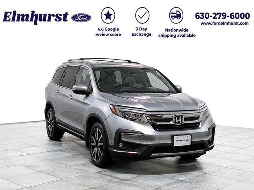 Lunar Silver Metallic 2019 Honda Pilot Touring 8-Passenger