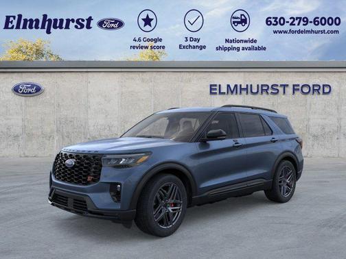 Vapor Blue Metallic 2026 Ford Explorer ST