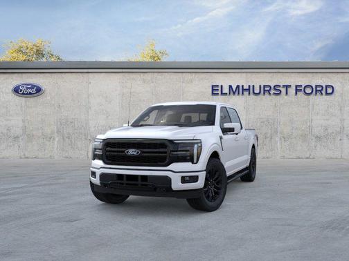 Star White Metallic Tri-Coat 2025 Ford F-150 Lariat