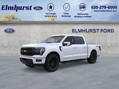 Star White Metallic Tri-Coat 2025 Ford F-150 Lariat
