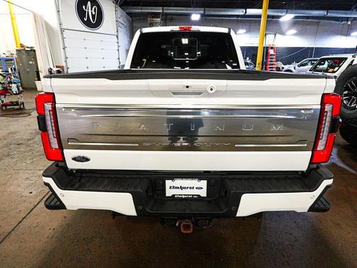 Star White Metallic Tri-Coat 2025 Ford F-350 Platinum