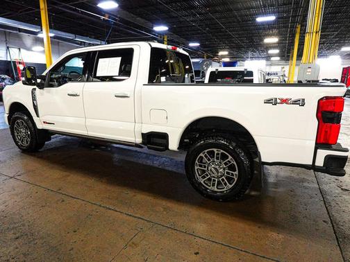 Star White Metallic Tri-Coat 2025 Ford F-350 Platinum