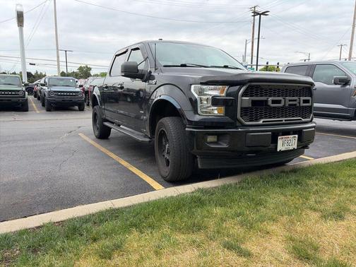Shadow Black 2017 Ford F-150 XLT