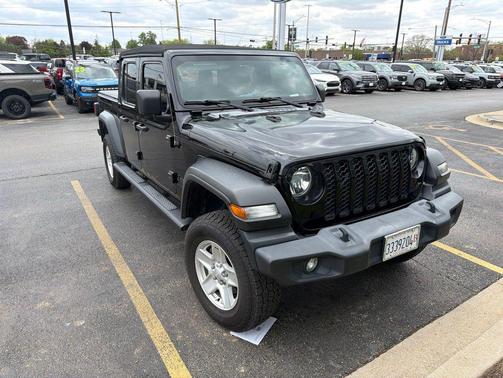 Black Clearcoat 2020 Jeep Gladiator Sport S