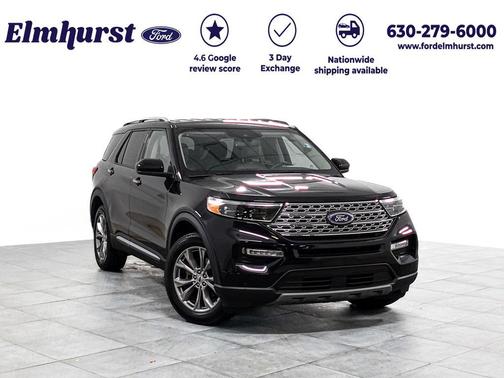 Black Metallic 2023 Ford Explorer Limited