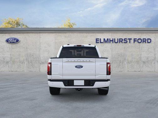Star White Metallic Tri-Coat 2026 Ford F-150 Platinum