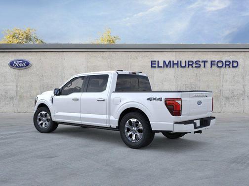 Star White Metallic Tri-Coat 2026 Ford F-150 Platinum