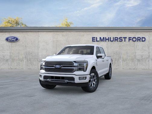 Star White Metallic Tri-Coat 2026 Ford F-150 Platinum