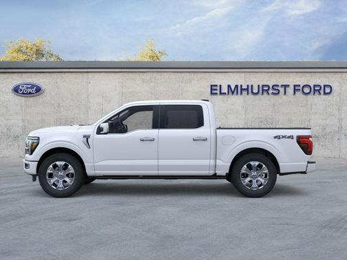 Star White Metallic Tri-Coat 2026 Ford F-150 Platinum