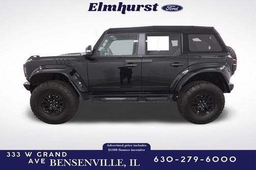 Shadow Black 2024 Ford Bronco Raptor