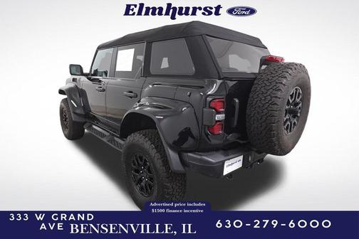 Shadow Black 2024 Ford Bronco Raptor