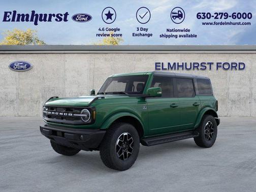 Eruption Green Metallic 2025 Ford Bronco Outer Banks