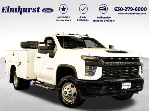 Summit White 2022 Chevrolet Silverado 3500 WT