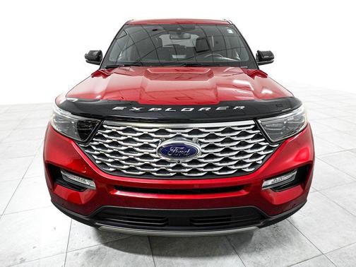 Rapid Red Metallic Tinted Clearcoat 2020 Ford Explorer Platinum