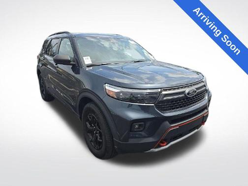Stone Blue Metallic 2022 Ford Explorer Timberline