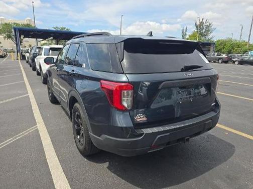 Stone Blue Metallic 2022 Ford Explorer Timberline