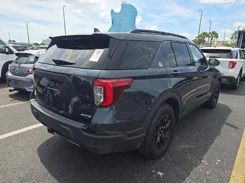 Stone Blue Metallic 2022 Ford Explorer Timberline