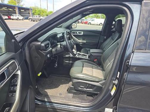 Stone Blue Metallic 2022 Ford Explorer Timberline