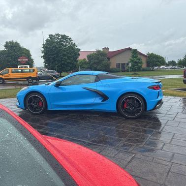 Rapid Blue 2021 Chevrolet Corvette Stingray w/2LT
