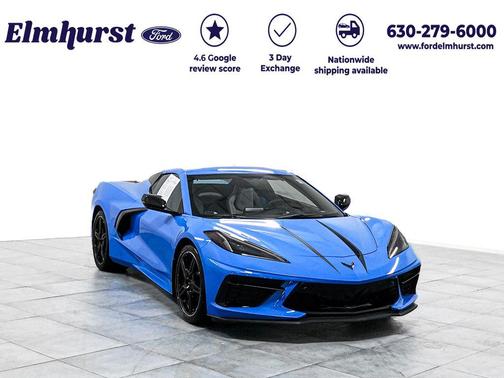 Rapid Blue 2021 Chevrolet Corvette Stingray w/2LT