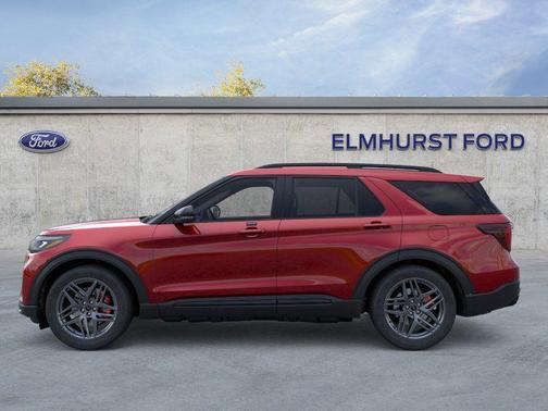 Rapid Red Metallic Tinted Clearcoat 2026 Ford Explorer ST