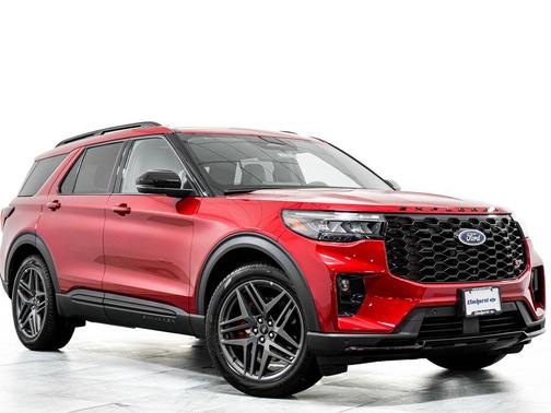 Rapid Red Metallic Tinted Clearcoat 2026 Ford Explorer ST