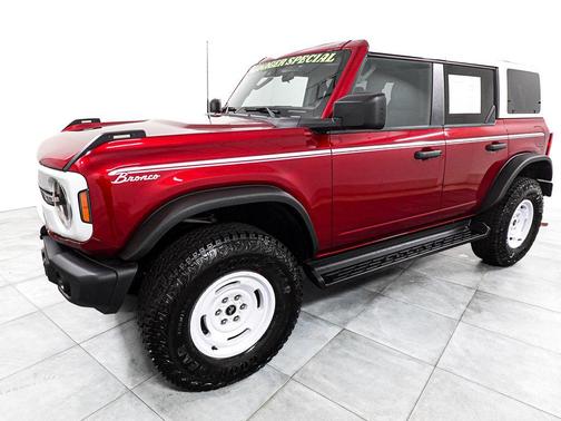 Ruby Red 2026 Ford Bronco Heritage Edition