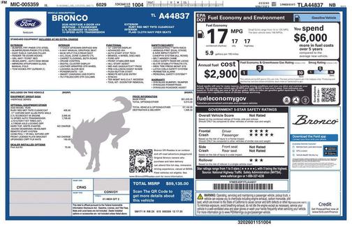 2026 Ford Bronco Heritage Edition